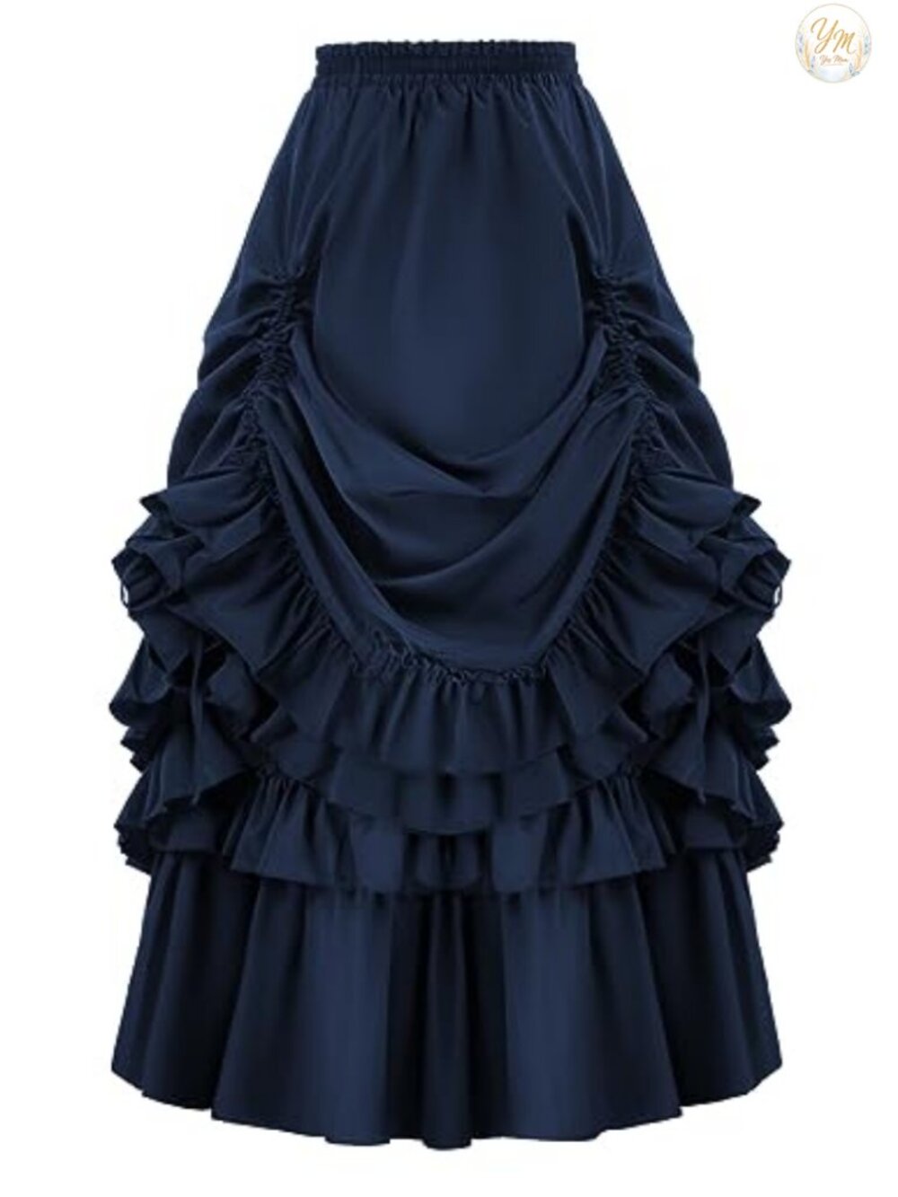 Vintage Gothic Victorian Skirt Steampunk Renaissance Cosplay Maxi